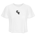 CC Women's Cropped T-Shirt - white