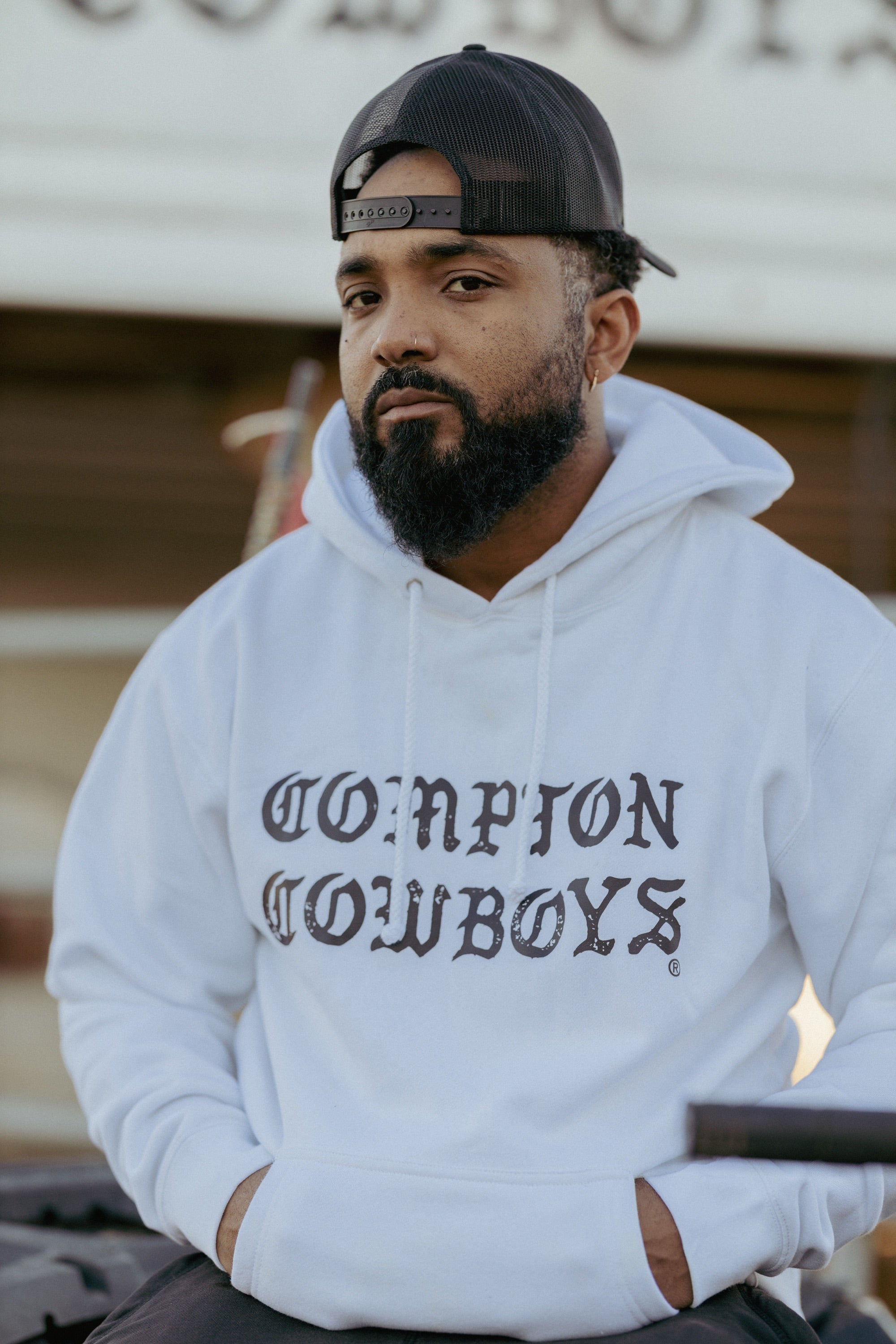 GANG Trucker Snapback - Black