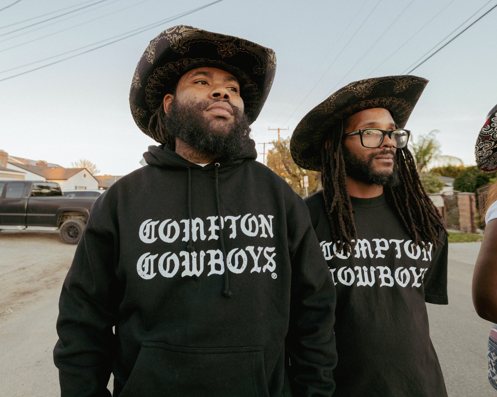 Compton Cowboys Oversized Hooded Sweatshirt