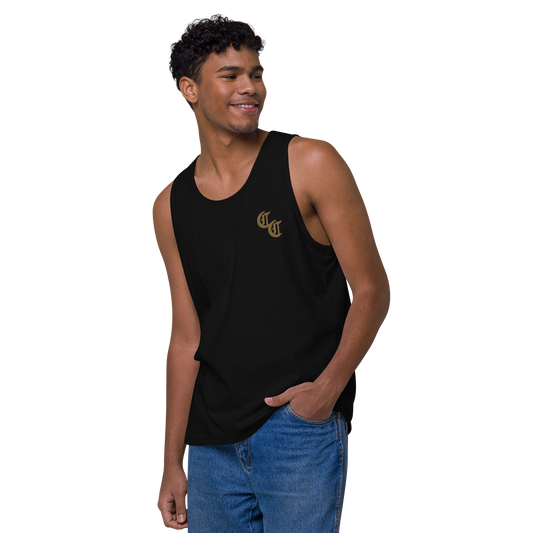 Limited Edition Festival Collection Compton Cowboys 'CC' Sunset Men’s Tank Top